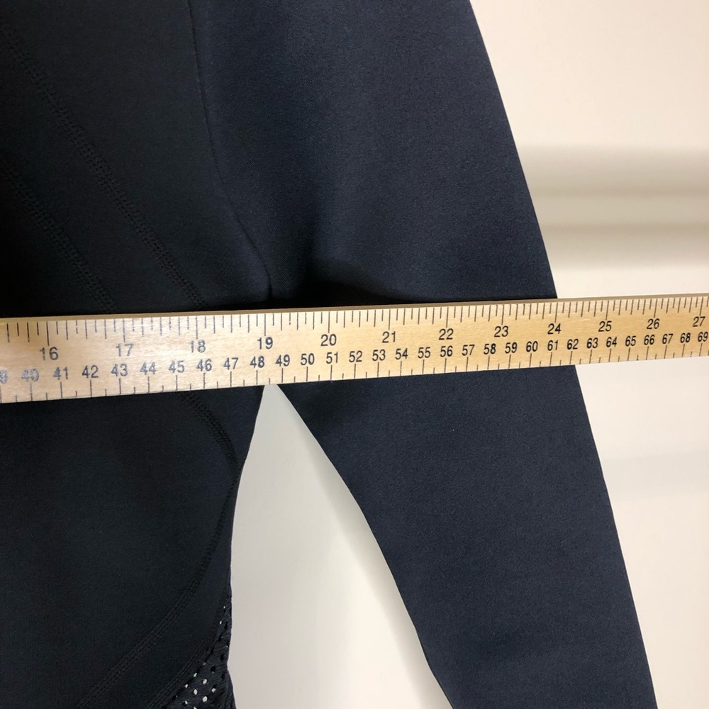 Fabletics Rory Mesh Black Neoprene Sweat Top S - image 7